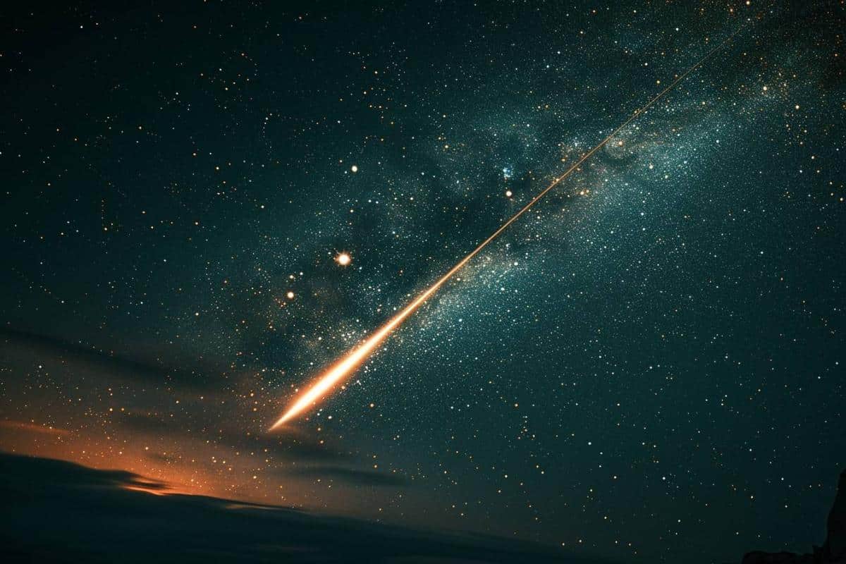Une ombre qui passe très vite c'est peut-être un météore ou un phénomène naturel rapide