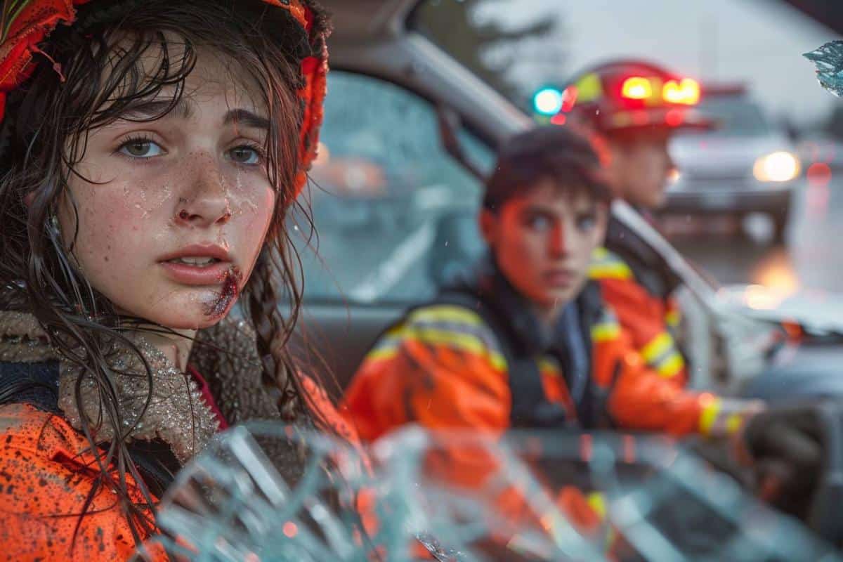 Carsan sous le choc : collision grave blesse trois jeunes, un cas critique