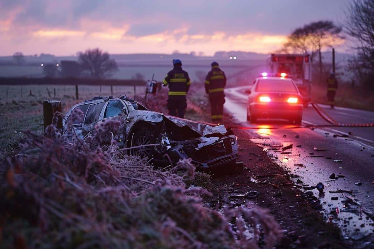 Niort endeuillé : un septuagénaire perd la vie dans un accident de voiture