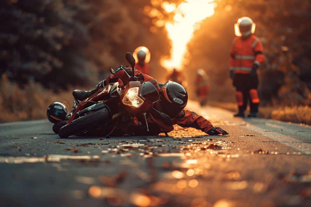 Drame sur les routes de Saint-Aubin-sur-Quillebeuf : un jeune motard entre la vie et la mort
