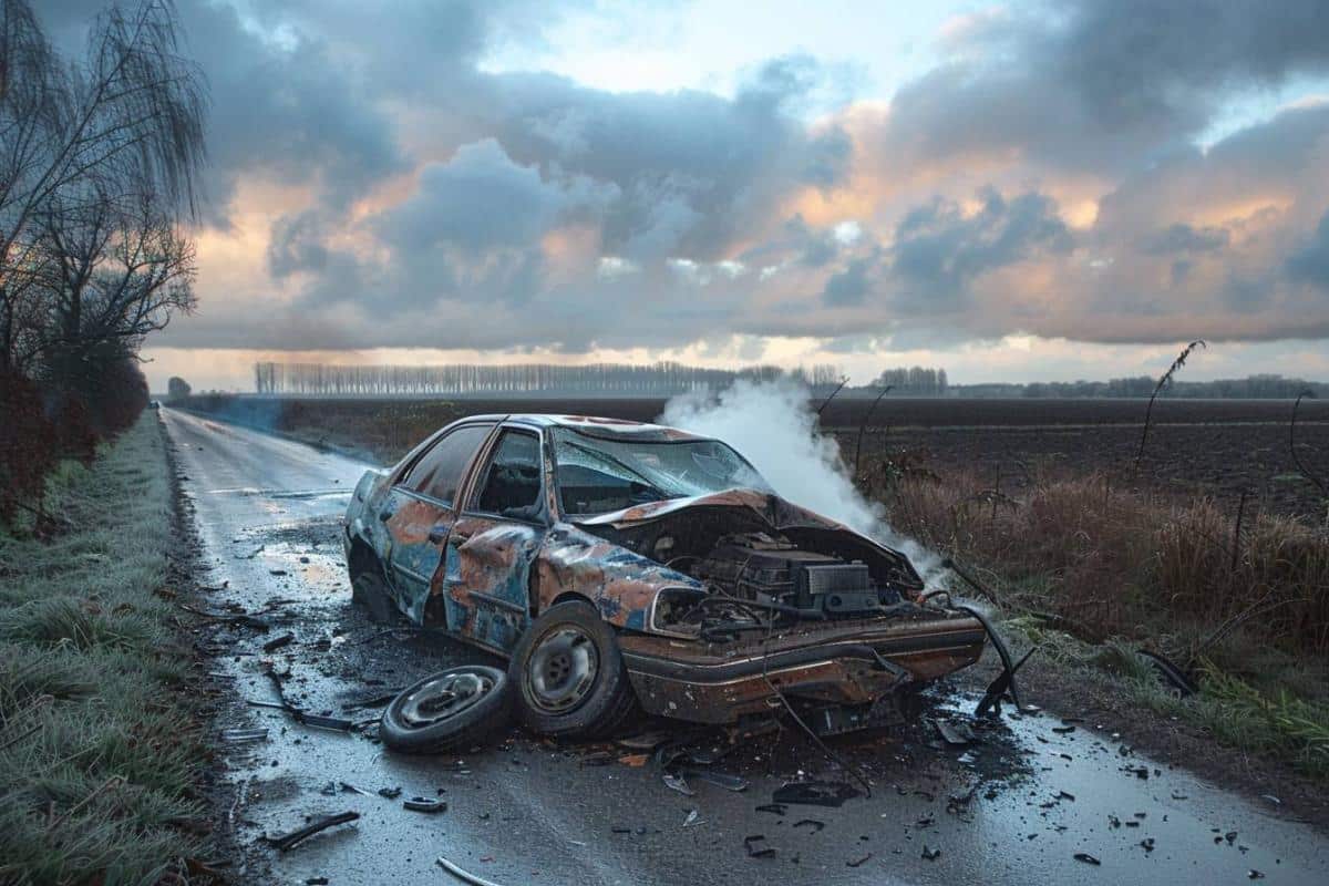 Gironde : violent accident de la route fait quatre victimes