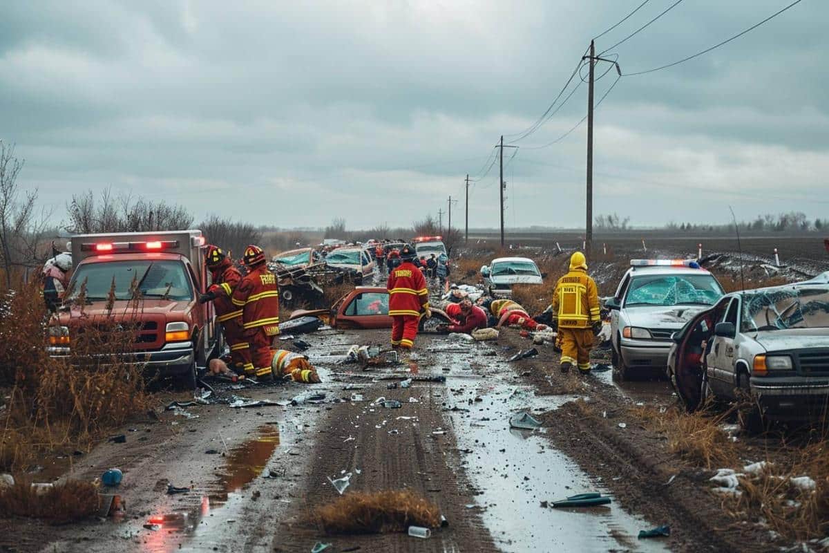 Drame sur les routes d'Ille-et-Vilaine : huit blessés dans un grave accident