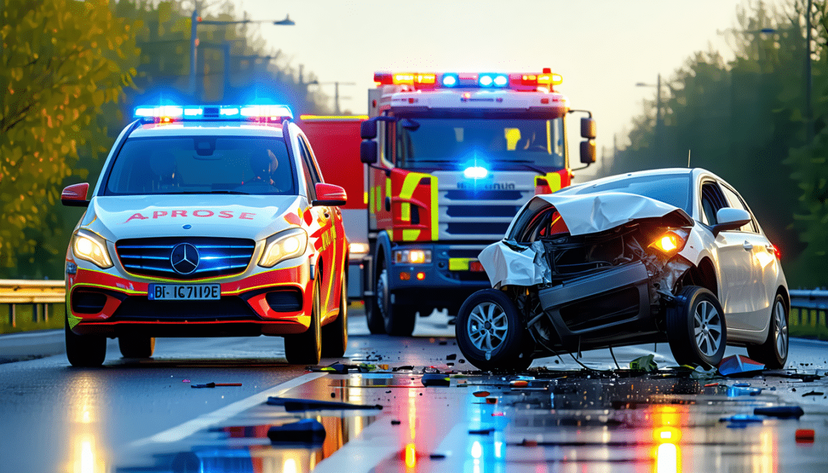 un grave accident frontal sur la route a blessé 7 personnes, entraînant le déploiement d'un important dispositif de secours avec 28 sapeurs-pompiers mobilisés pour assurer l'assistance et le transport des victimes. découvrez les détails de cet événement tragique.