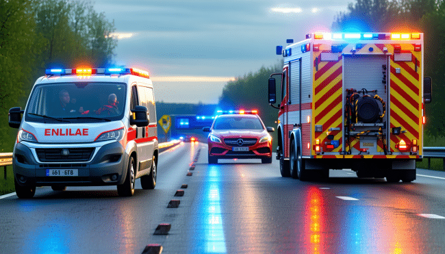 un accident grave s'est produit sur l'a10 à semoussac, entraînant des blessures pour cinq personnes, dont une victime dans un état critique. découvrez les détails de cet incident et son impact sur la circulation.