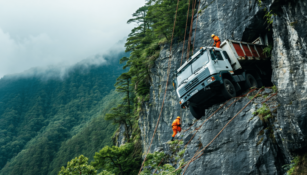 découvrez l'incroyable histoire d'un camionneur japonais sauvé d'un ravin de 10 mètres, un dramatique événement qui a fasciné les internautes du monde entier. plongez dans cette aventure héroïque où courage et détermination se rencontrent au bord du désastre.