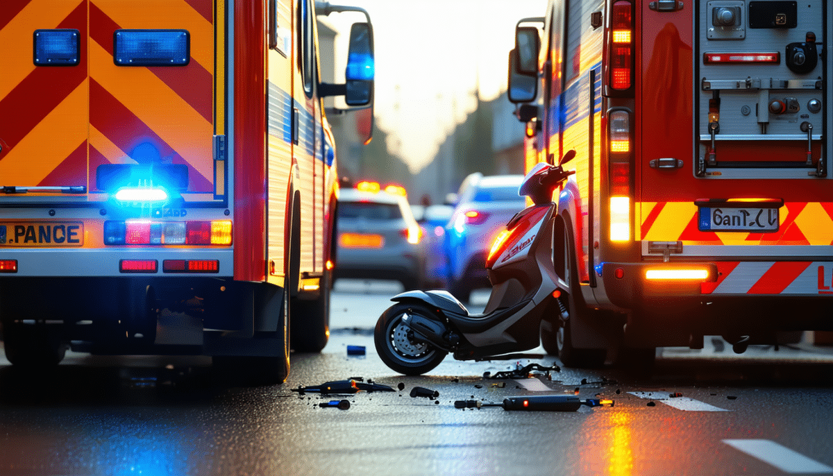 découvrez les détails d'une collision tragique à saintes où un scooter a été percuté par une voiture, laissant deux victimes dans un état critique. cet incident soulève des préoccupations sur la sécurité routière dans la région.
