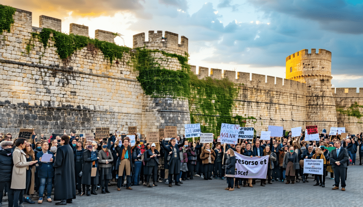 agissons ensemble pour protéger les remparts historiques, témoins de notre patrimoine et de notre identité. découvrez comment vous pouvez contribuer à cette mobilisation urgente pour la sauvegarde de ces monuments emblématiques.