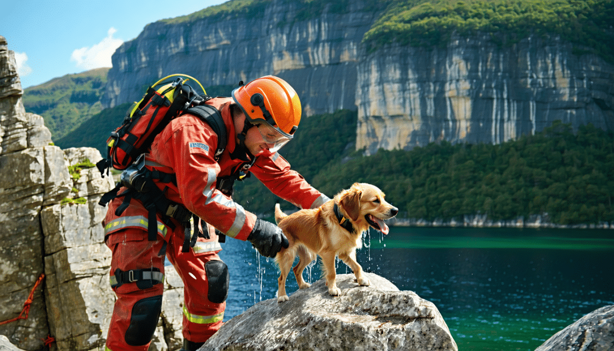 découvrez l'incroyable histoire d'un chien sauvé d'une barre rocheuse dans le gard. un sauvetage héroïque qui met en lumière le courage des intervenants et l'amour inconditionnel entre un animal et son héros.