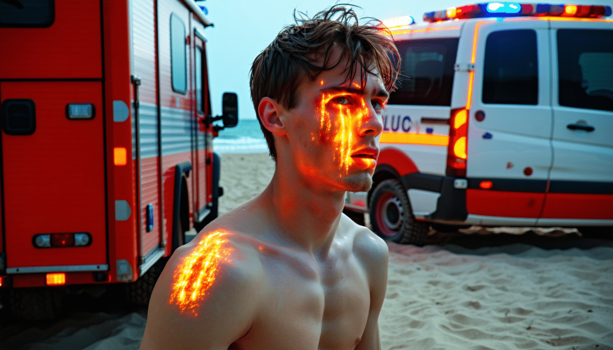 découvrez l'incident choquant d'un jeune homme gravement blessé par des brûlures à l'huile dans un restaurant de plage. plongé dans une situation d'urgence médicale, cet événement soulève des questions sur la sécurité en milieu de restauration. suivez les détails de cet accident tragique.