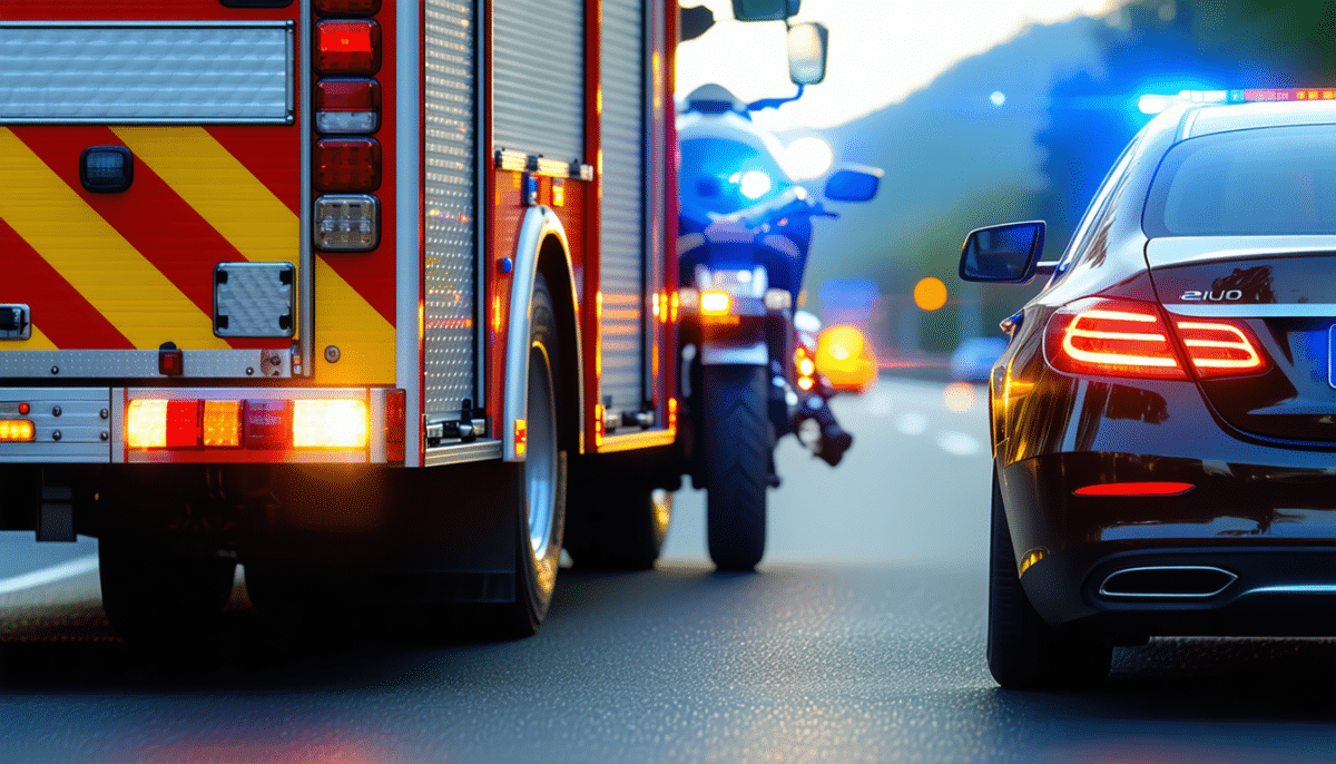 un grave accident entre un motard et une voiture à vogüé en ardèche laisse le motard dans un état critique. découvrez les détails de cette collision tragique et les conséquences pour la victime et la communauté locale.