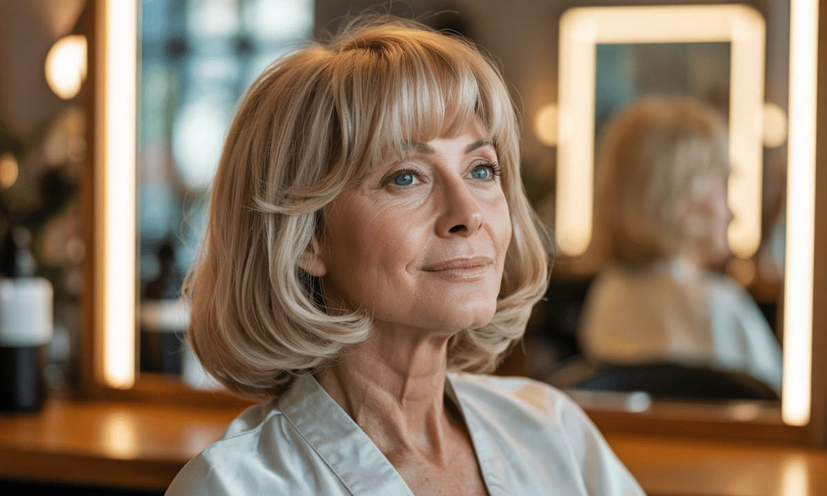 découvrez comment une frange légère peut illuminer le regard et apporter douceur aux traits du visage après 60 ans, pour un effet rajeunissant naturel et élégant.