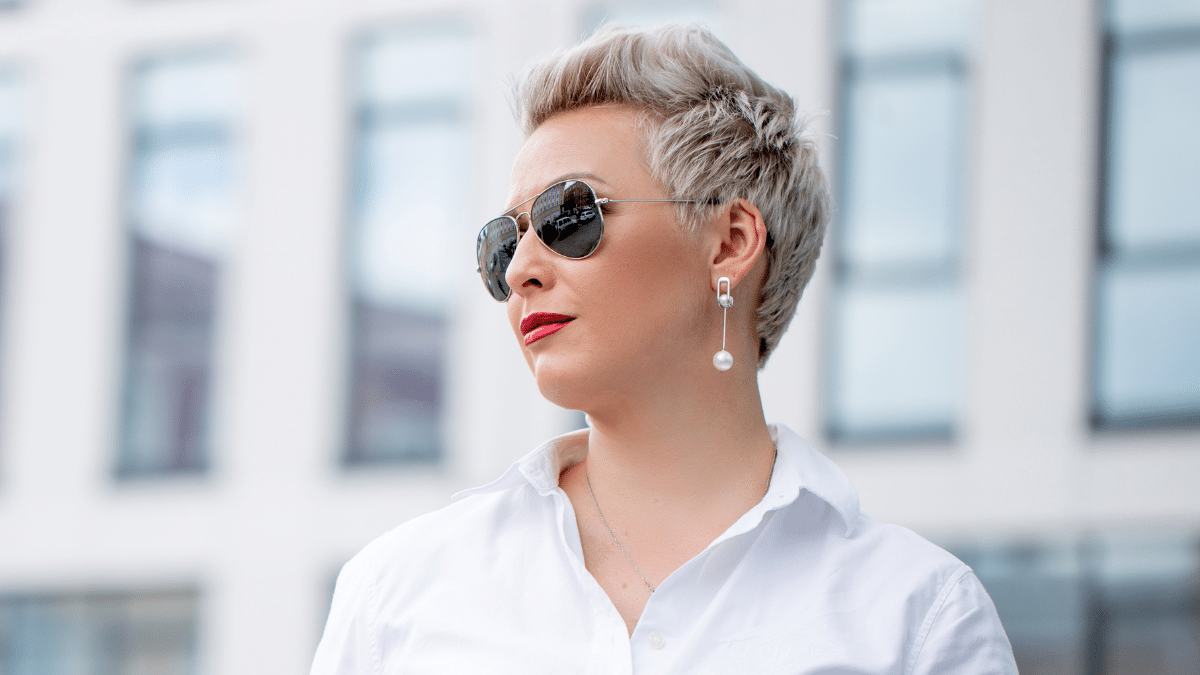 Coupe vintage pour effet rajeunissant: pixie